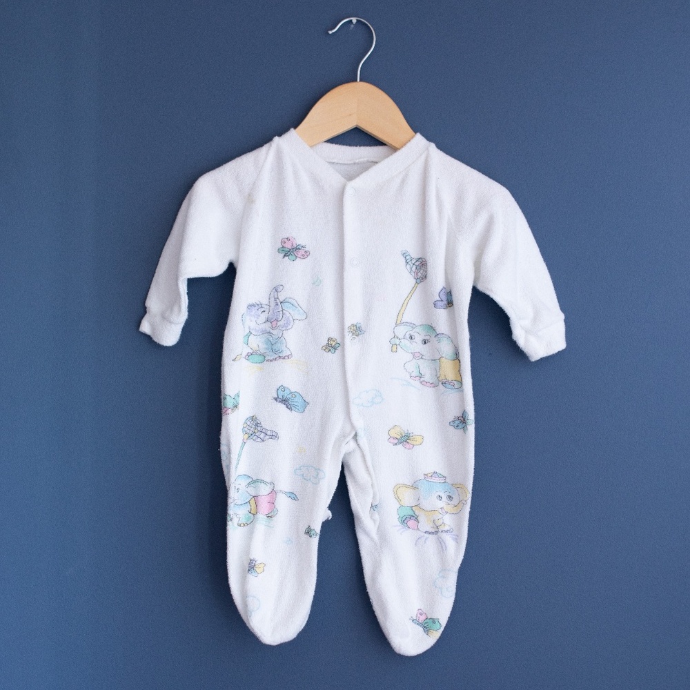 3/$10 VINTAGE elephant sleeper